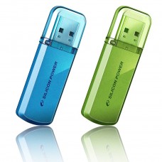 Флеш накопитель 32Gb Silicon Power Helios 101, USB 2.0, Синий (SP032GBUF2101V1B)