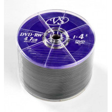 Диск DVD-RW VS 4.7 Gb, 4x, Bulk (50), (50/600). (20724)