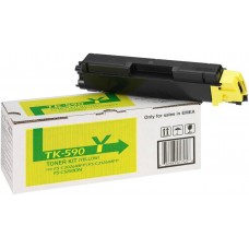 KYOCERA Тонер-картридж TK-590Y 5 000 стр. Yellow для FS-C2026MFP/C2126MFP/C2526MFP/C2626MFP/C5250DN, P6026CDN/P6526CDN