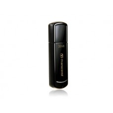 Флеш накопитель 32GB Transcend JetFlash 350, USB 2.0, Черный (TS32GJF350)