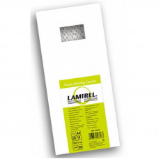 Fellowes Пружины для переплета пластиковые Lamirel, 16 мм. Цвет: белый, 100 шт в упаковке. (LA-78676)