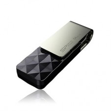Флеш накопитель 64Gb Silicon Power Blaze B30, USB 3.0, Черный (SP064GBUF3B30V1K)
