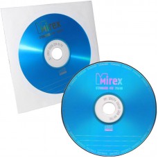 Диск CD-R Mirex 700 Mb, 48х, Standart, Бум. конверт (1), (1/600) (204930)