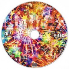 Диск CD-R Mirex 700 Mb, 48х, дизайн "Party", Shrink (100), (100/500) (1053803)