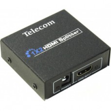 VCOM Разветвитель HDMI 1=)2 Telecom  (TTS5010), каскадируемый , 1.4v+3D (TTS5010_891573)
