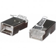 Разъем Plug RJ45 8P8C для FTP кабеля 5 кат. экранированный, (100шт./уп.), VCOM. (VNA2230-1/100_884018)
