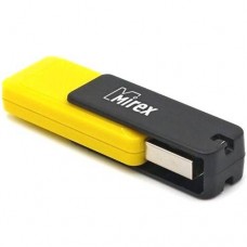 Флеш накопитель 16GB Mirex City, USB 2.0, Желтый (13600-FMUCYL16)