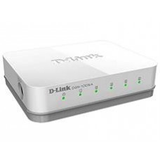 D-Link DGS-1005A Неуправляемый коммутатор с 5 портами 10/100/1000Base-T, функцией энергосбережения и поддержкой QoS (DGS-1005A/D1A)