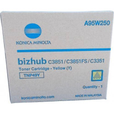 Тонер Konica-Minolta bizhub C3351/C3851 желтый TNP-49Y (A95W250)