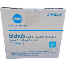 Тонер Konica-Minolta bizhub C3351/C3851 синий TNP-49C (A95W450)
