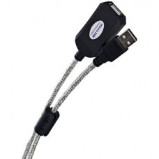 VCOM Кабель-адаптер USB2.0-repeater, удлинительный активный <Am-->Af> 5м Aopen/Qust <ACU823-5M> (ACU823-5M_851314)