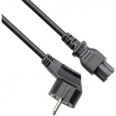 VCOM Кабель питания для ноутбуков 3-pin, с заземлением, 220V (EURO) 1.8м,медь, Telecom (TE022-CU0.5-1.8M_463642)