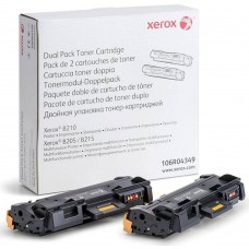 Тонер-картридж XEROX B205/210/215 3K упаковка 2 шт. (106R04349/106R04348)