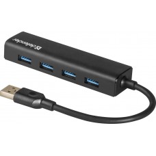 Defender Универсальный USB разветвитель Quadro Express USB3.0, 4 порта (83204)