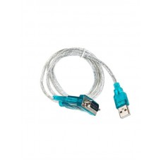 VCOM Кабель-переходник USB Am -| RS-232 DB9M, винты ( добавляет в систему  COM порт) Aopen/Qust (ACU804_851406)