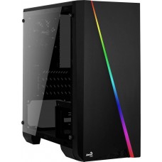 Корпус AeroCool Cylon Mini Black mATX, Mini-ITX, Mini-Tower, без БП, с окном, подсветка, USB 2.0, USB 3.0, Audio (Cylon Mini (w/o PSU))