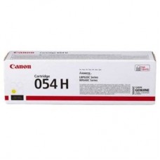 Картридж CANON 054H Y желтый, увеличенной емкости (Cartridge 054HY)