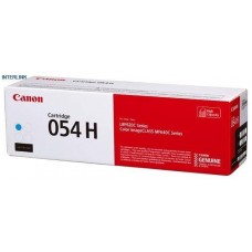 Картридж CANON 054H C голубой, увеличенной емкости (Cartridge 054HC)