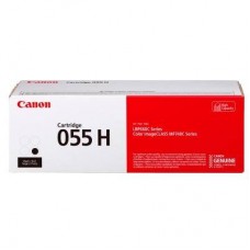 Картридж CANON 055H BK черный, увеличенной емкости (Cartridge 055HBK)