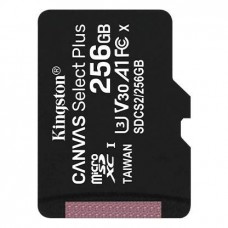 Kingston Technology Флеш карта microSD 256GB Kingston microSDXC Class 10 UHS-I U1 Canvas Select Plus 100MB/s (SDCS2/256GBSP)