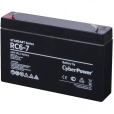 CyberPower Аккумуляторная батарея SS RС 6-7 / 6 В 7 Ач (RC 6-7)