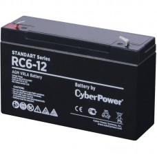 CyberPower Аккумуляторная батарея SS RС 6-12 / 6 В 12 Ач (RC 6-12)