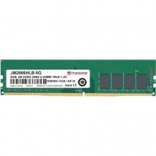 Модуль памяти Transcend 8GB U-DIMM DDR4, 2666МГц, 1Rx16 CL19 1.2V (JM2666HLG-8G)
