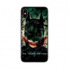 Deppa Чехол TPU для Apple iPhone X/Xs, черный, Batman04 (D_124258)