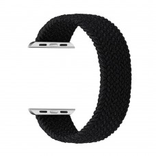 Deppa Ремешок Band Mono для Apple Watch 42/44 mm, нейлоновый, черный (D_48111)