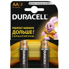 Элемент питания Duracell LR6-2BL BASIC (AA) (Б0026814_5000394115965)