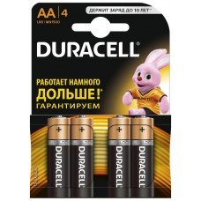 Элемент питания Duracell LR6-4BL BASIC (AA) (Б0026815_5000394115996)