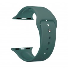 Deppa Ремешок Band Silicone для Apple Watch 38/40 mm, силиконовый, зеленый, Deppa (D_47126)