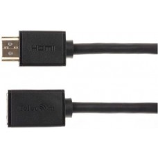 VCOM Кабель удлинительный  HDMI-19M---HDMI-19F ver 2.0, 5m, Telecom !  (TCG235MF-5M_049248)