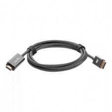 VCOM Кабель DisplayPort M-) HDMI M 4K@60Hz 1.8m Telecom,оплетка  (TA561M-1.8M_049859)