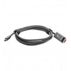 VCOM Кабель miniDisplayPort M-) HDMI M 4K@60Hz 1.8m Telecom,оплетка  (TA562M-1.8M_049866)