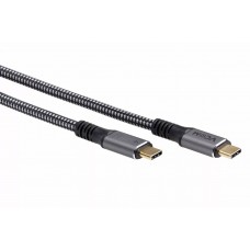 Кабель USB4 TCM--TCM, 5K@60Hz, 40GBps, PD 240W, 5A, VCOM, 1.2м  (CU541M-1.2M_217966)