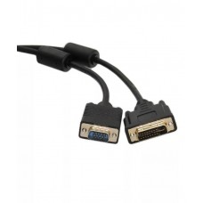 VCOM Кабель-переходник DVI (24+5)----) VGA_M/M 1,8м Telecom  (TA680F-1.8M_463307)