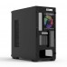 Корпус Zalman Z10 DUO Black Mid Tower (ATX/mATX/Mini-ITX, без БП, Plastic, Steel, Tempered Glass, 1xHeadphones, 1xMIC, 2xUSB 3.0, 1xUSB Type-C, Reset Button, LED Button, Power Button, F:3x140mm  R:1x120mm/(ARGB/ZM-IF120))