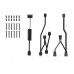 Вентилятор для корпуса комплект 3-in-1 ID-Cooling TF-12025-ARGB-TRIO-SNOW  White (3in1) 120?120?25mm (16.8~32.6dB(A), 12V(PWM)/5V(ARGB), 3.6W, 500~1500±10%RPM, 4pin(PWM)/ 3pin(ARGB), ARGB)