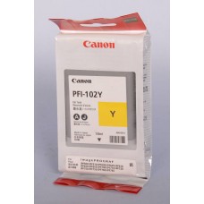 Картридж CANON PFI-102Y Yellow для IPF-500/600/700