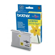 Картридж Brother LC970Y DCP-135C/150C, MFC-235C/260С желтый (Yellow), 300 стр. (5% заполнение)