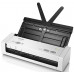 Сканер Brother ADS1200, A4, 25 стр/мин, 1200 dpi, цветной, дуплекс,DADF20, USB (ADS1200TC1)