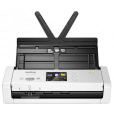 Сканер Brother ADS1700W, A4, 25 стр/мин, 1200 dpi, цветной, дуплекс, сенсорный экран, WiFi (ADS1700WTC1)