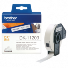 Наклейки для "файлов" Brother DK11203 (300 шт - 17 х 87 мм)