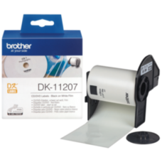 Наклейки на CD/DVD Brother DK11207 (100 шт круглые 58 х 58 мм)