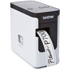 Принтер для печати наклеек Brother PT-P700 (настольный,авторезак,ленты от 3,5 до 24мм,до 30 мм/сек,180dpi,БП,USB) (PTP700R1)