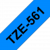 BROTHER Наклейка ламинированная TZ-E561 (36 мм черн/син) (TZE561)