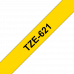 BROTHER Наклейка ламинированная TZ-E621 (9 мм черн/желт) (TZE621)