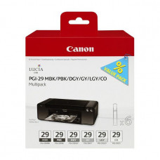 Картридж CANON PGI-29 MBK MULTIPACK для Pixma Pro 1 (матовый черный, фото-черный, темно-серый, серый, светло-серый, Chroma Optimiser)