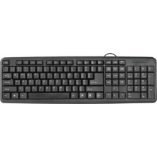 Проводная клавиатура Defender #1 HB-420 RU,черный,полноразмерная. (45420)